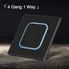 86 enchufe universal británico interruptor de reinicio de botón grande enchufe de cinco orificios negro esmerilado lujo ligero con indicador LED