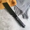 Cuchillo de hoja negra de acero inoxidable para exteriores cuchillo de camping al aire libre cuchillo multifunción para exteriores cuchillo de exterior camping defensa personal cuchillo recto