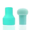 Esponja de Cogumelo Selecionada Cuidadosamente, Expande Quando Molhada em Água, Dupla Utilização para Molhado e Seco, Não Absorvente de Pó, Cabeça de Esponja Conformável Ferramenta de Maquiagem