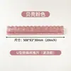 Exclusivo para ventas transfronterizas: Regla de medición de mahjong con patrón de ámbar carey, organizador de fichas de mahjong americano estilo ola de acrílico, personalizable