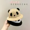 Sombrero de Panda Súper Lindo para Niños, Protección Solar para Bebés, Sombrero de Pescador de Ala Ancha, Lindo Sombrero de Cubo para Bebés y Niños Pequeños, Niños y Niñas
