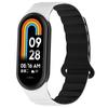 Correa de silicona magnética para reloj Mi Band 8, dos colores, repuesto deportivo