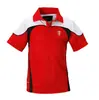 Polo de trabalho secagem rápida feito sob medida para funcionários, polo F alto 180g, camisa Paul, bordado para OEM