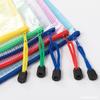 Pasta de arquivo em malha A4, espessa, bolsa com zíper de vários tamanhos, pasta de arquivo para organização de escritório, pasta de papelaria para estudantes.