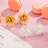 Pendientes de Fuegos Artificiales Estilo Nuevo para Mujer, Nicho Coreano Elegantes, Pendientes Versátiles, Estilo de Lujo Accesible Personalizado, Pendientes de Moda de Gama Alta