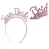 Amazon Festa Casamento Noiva Aro de Cabelo Letra Inglesa Faixa de Noiva equipe de noiva véu de dama de honra festa