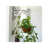 Suporte de parede Suporte Suporte Gancho Suporte para Cesta Suspensa Rack para Vasos de Flores Pendurados Cabide de Cesta de Flores Rack de Cesta Suspensa Nenhum