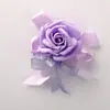 Suministros para Bodas Regalos Flor de Muñeca para la Novia Flor de Muñeca para Damas de Honor Hermanas Flor Artificial Cinta