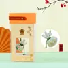 Bolsa de la Suerte Orejas de Conejo Atracción Turística Adorno para Coche Cultural y Creativo Bolsita de Especias Herbales Caja de Regalo del Festival de Medio Otoño Bolsita de Artemisa