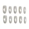 Patrón de Diamante Lazo Ojo de Gato Alta Calidad Elegante Estilo Girly Estilo Hermana Real Blanqueamiento Manicura 30-t Manicura Portátil