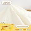 Tecido crepe dupla camada acolchoado com gaze acolchoada, colcha para berço, tecido para roupão de casa