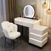 Tocador de Pizarra de Madera Maciza, Gabinete de Cajones Completamente de Madera Maciza, Gabinete de Almacenamiento Moderno y Sencillo, Tocador Integrado, Lujo Ligero