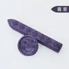 Cera para Sellar 66 Colores Barras de Cera Patrón Iris Cera para Sellar Ecológica Estampilla Perlada Diario Barras de Cera Cuadradas Venta al por Mayor