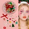 Maquillaje de Navidad Listo para Usar para Escenario Infantil Pegatinas Faciales de Mariposa Pegatinas Faciales de Maquillaje Decorativas Maquillaje para Actuaciones Decoraciones para Uñas