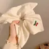 Scrunchie Estilo Coreano Zhao Lusi High-End Estético Ins Estilo Universitário Prendedor de Cabelo Estilo Doce Faixa de Cabelo Feminina