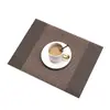 Manteles Ningxin, manteles aislantes del calor de PVC Teslin, manteles de alta gama transfronterizos para cenas occidentales de hotel, manteles de mesa lavables para el hogar