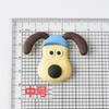 Parche para funda de teléfono móvil de PVC con pegamento suave, adhesivo para refrigerador de perro de mano, accesorios DIY con dibujos de cachorros, agujeros para zapatos, horquillas, accesorios