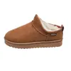 Botas de Nieve Cálidas de Invierno para Mujer 2026 Estilo Nuevo Comercio Exterior Gamuza Más Terciopelo Fondo Plano Engrosadas Zapatos de Algodón En Stock Venta al por Mayor 43