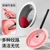 Jabón para limpiar brochas de maquillaje, herramienta para limpiar brochas, jabón de abeja y flor, herramienta limpiadora de esponjas de belleza, jabón mini borla de sándalo