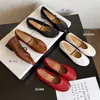Zapatos de Ballet con Suelas Blandas, Zapatos de Abuela, Zapatos Planos de Cuero Suave, Zapatos sin Cordones de Boca Baja de Cuero Genuino, Zapatos Perezosos, Tallas 34-42, Piel de Vaca de Primera Capa