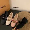Zapatos Mary Jane de Lana Estilo Little Chanel con 4 cm de Altura Interior Nuevo Estilo 2026 Zapatos de Temporada Otoño/Invierno con Forro de Terciopelo Suela Gruesa Zapatos de Algodón Cálidos