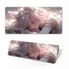 Alfombrilla de Ratón de Dibujos Animados, Alfombrilla para Teclado de Computadora, Anime de Videojuegos E-Sports, Alfombrilla de Escritorio Estilo Chino, Alfombrilla para Teclado con Borde Bloqueado Personalizada