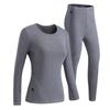 Conjunto de Ropa Interior Térmica para Hombre con Forro de Felpa de Algodón, USB, Invierno, Maternidad, a Prueba de Frío, Pareja, Carga Inteligente, Calefacción