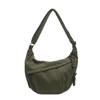 Bolso de Hombro de Pana para Mujer Bolso Cruzado de Moda Bolso de Tela de Color Sólido de Gran Capacidad Bolso de Hombro Simple para Viajes de Negocios Estudiante Clase