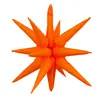 Novo Balão Estrela de Peça Única 22 polegadas 27 polegadas Balão de Festa Luminoso Fluorescente Estrela Gota d'Água Festa Disco