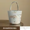 Bolsa para Vasilha de Viagem, Bolsa para Xícara de Chá, Brocado Feito à Mão Antiderrapante Novo Estilo Chinês Retrô Bolsa de Armazenamento, Conjunto de Chá para Xícara do Mestre Arte em Tecido