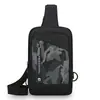 Bolso de Pecho para Hombre Modelo Nuevo 2026 Verano Bolso Cruzado Pequeño Tela Oxford Camuflaje Mochila para Hombre Bolso Cruzado Deportivo de Nicho para Hombre