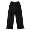 Pantalones de Trabajo de Calle Estilo Americano para Hombre de Comercio Exterior Transfronterizo, Nuevos de Primavera Modernos de Corte Holgado tipo Jogger Casual de Pierna Ancha Largos Venta al por Mayor