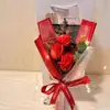 38 8 de Marzo Día Internacional de la Mujer Día de la Diosa Regalo para Novia Ramo Pequeño Rosa Flor Eterna Día de Graduación Girasol