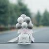 Acessórios para Carro Acessórios para Carro Popular Desenho Animado Interior Confissão Balão Cor Macaron Garrafa de Cristal Balão