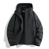 Nueva chaqueta estilo montaña para hombre y mujer, conjunto 3 en 1, cortavientos, impermeable, forro polar exterior para otoño e invierno, cálido de grafeno