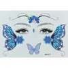 Pegatinas de Tatuajes Faciales Infantiles que Brillan en la Oscuridad Transfronterizos Halloween Dibujos Animados Festivo Peculiar Pegatinas Faciales de Transferencia de Agua Pegatinas Decorativas