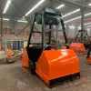 Pegador transfronteiriço pegador de material pegador de lodo suspensão mecânica de corda única guindaste pegador hidráulico pegador
