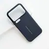 Aplicável para capa de celular Xiaomi 18ProMax, textura de costura simples, borda de cobertura total 17pro, botões de metal, capa protetora 18pro