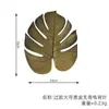 Amazon Hoja de Tortuga sin Hueso Fiesta Hawaiana Accesorios de Hoja sin Hueso Decoración de Fiesta con Globos Planta Verde Artificial