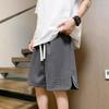 Pantalones Cortos de Seda de Hielo Americanos NASA para Niños Verano Tendencia Marca Delgados 2025 Nuevos Deportivos Baloncesto Casuales