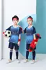 Uniformes de Fútbol Personalizados con Impresión Digital de Cuerpo Completo, Maillots de Competición Deportiva para Niños, Resistentes al Desgaste, Secado Rápido, Manga Corta