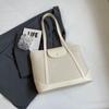 Saco de Tote Simples Feminino estilo coreano Nova moda casual Underarm Bag 2024 Verão Grande Capacidade All-match Shoulder Bag