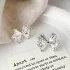 Exquisitos, Simples, Modernos, Luxo Leve, Coleção de Brincos de Laço de Prata de Alta Qualidade, Versáteis para o Dia a Dia, Brincos de Estilo Nicho