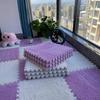 Habitación Alfombra de felpa Manta Alfombra de piso Alfombra de piso Dormitorio Tienda completa Niña Princesa Sala de estar Área grande Manta de noche Hogar