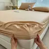 Conjunto de três peças de saia de cama de gaze de dupla camada de paina capa protetora à prova de manchas e poeira para colchão lençol de cama de Taiwan atacado dropshipping transfronteiriço
