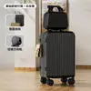Maleta tipo carrito práctica con alto valor estético, resistente y duradera, con cerradura de combinación, equipaje para estudiantes con ruedas universales silenciosas
