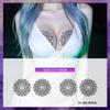 Pegatinas de Tatuaje Temporales de Mandala Kaleidoscope Herbal Impermeables y a Prueba de Sudor de Larga Duración Pegatinas de Tatuaje Geniales para Hombres y Mujeres en Brazos y Pecho