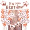 Paquete de Globos de Película de Aluminio Amazon Transfronterizo Decoración de Fiesta Set de Letras Globo de Cumpleaños de Papel de Aluminio Venta al por Mayor