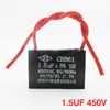 Capacitor de partida para ventilador elétrico ventilador de teto CBB61 faixa de 1.5UF-25UF capacitor de motor de exaustor de coifa ar condicionado
