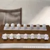 Acessório Exquisitamente Trabalhado em Osso de Camelo em Formato de Pêssego para Pulseiras Artesanais DIY, Joias e Acessórios da Moda S3482